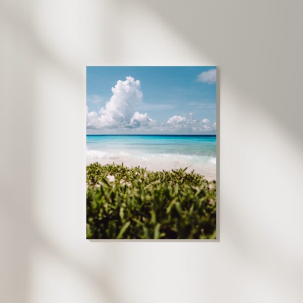 BEACH GREENS #1 POSTER, CURACAO – Bild 2