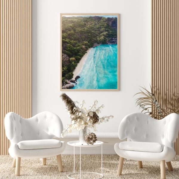 GOLDEN ANSE POSTER, SEYCHELLEN – Bild 6