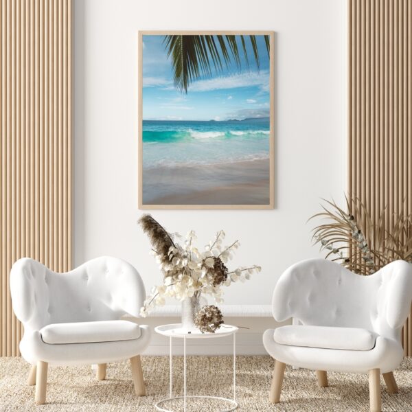 PALM LEAF POSTER, SEYCHELLEN – Bild 3