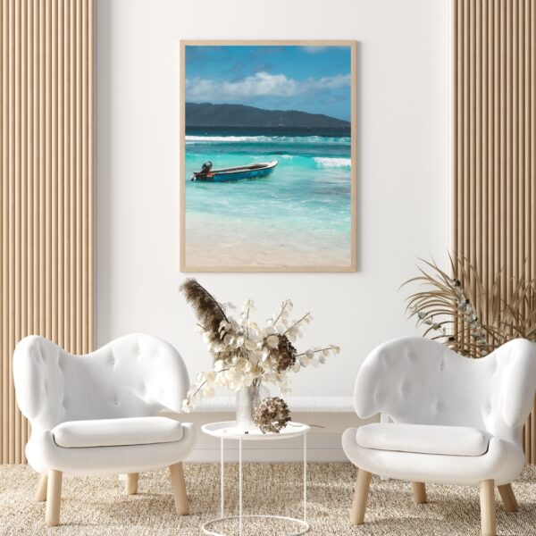 SHADES OF BLUE POSTER, SEYCHELLEN – Bild 3