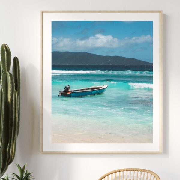 SHADES OF BLUE POSTER, SEYCHELLEN – Bild 4