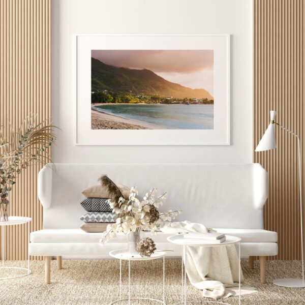 VALLON SUNSET POSTER, SEYCHELLEN – Bild 3