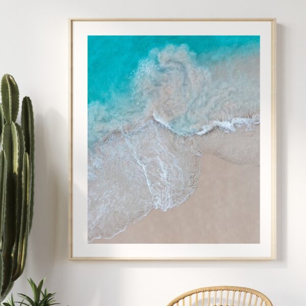 BEACH SWIRL POSTER, ARUBA – Bild 3