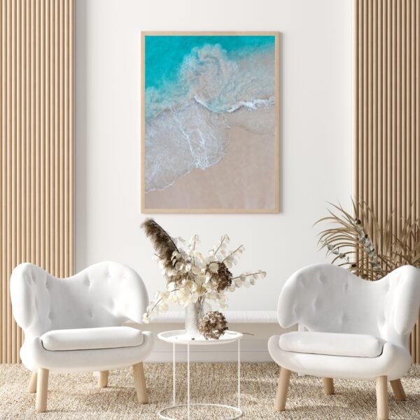 BEACH SWIRL POSTER, ARUBA – Bild 4