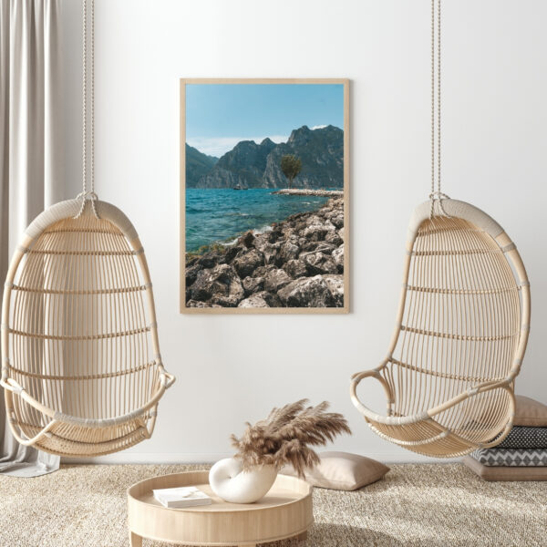 BEACH TREE POSTER, GARDASEE – Bild 5