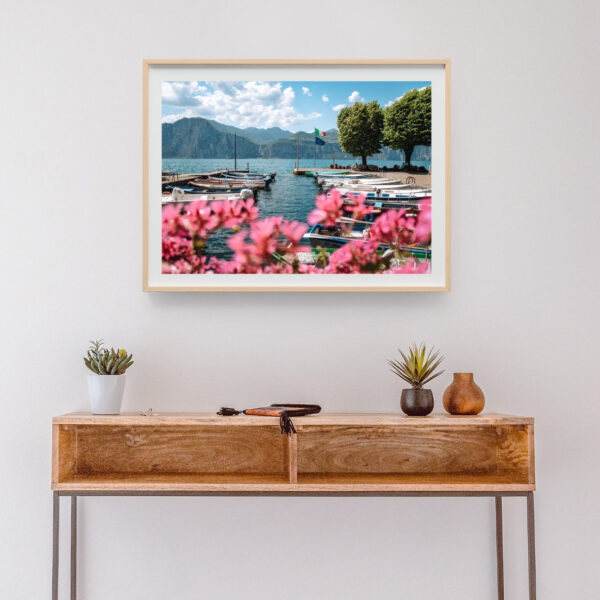 FLOWERS & BOATS #1 POSTER, GARDASEE – Bild 4