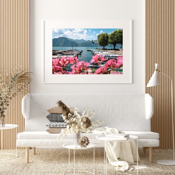 FLOWERS & BOATS #1 POSTER, GARDASEE – Bild 3