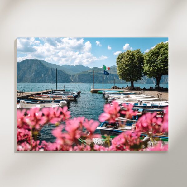 FLOWERS & BOATS #1 POSTER, GARDASEE – Bild 2