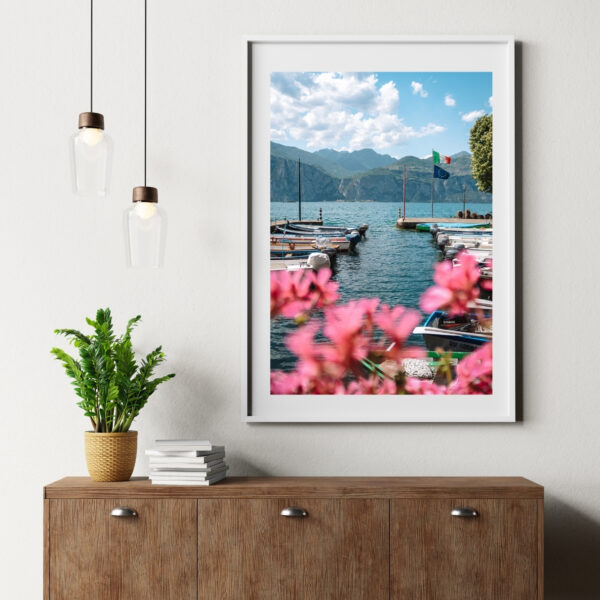 FLOWERS & BOATS #2 POSTER, GARDASEE – Bild 5