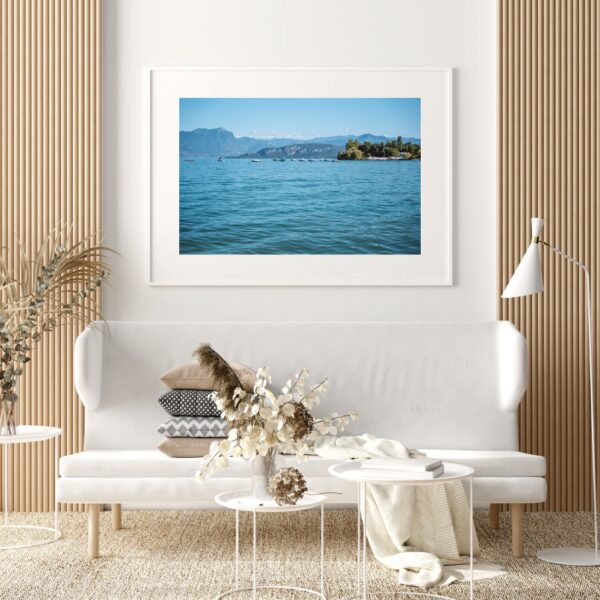 MOUNTAINS & LAGO POSTER, GARDASEE – Bild 3