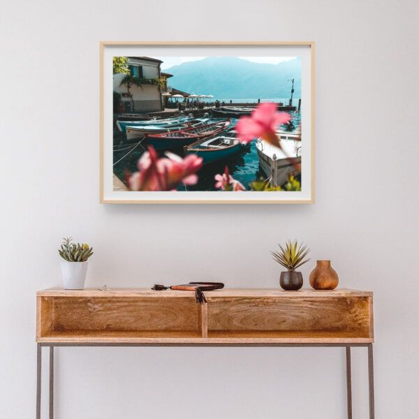 LIMONE BOATS #1 POSTER, GARDASEE – Bild 3