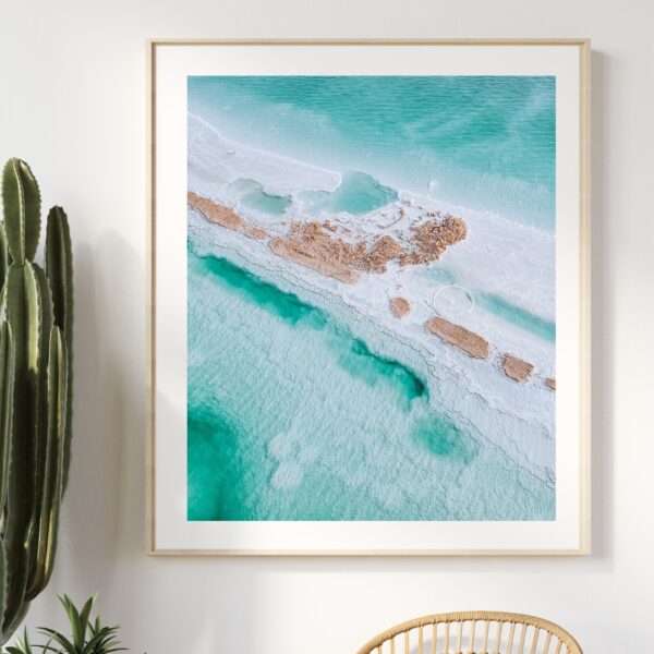 DEAD SEA SHAPES #1 POSTER, ISRAEL – Bild 4
