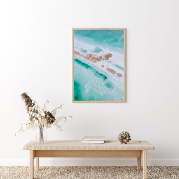 DEAD SEA SHAPES #1 POSTER, ISRAEL – Bild 5