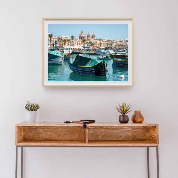 MARSAXLOKK BOATS #1 POSTER, MALTA – Bild 3