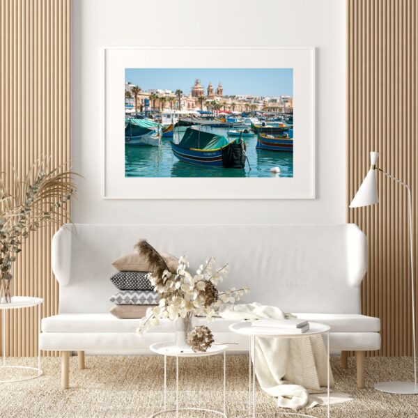 MARSAXLOKK BOATS #1 POSTER, MALTA – Bild 4