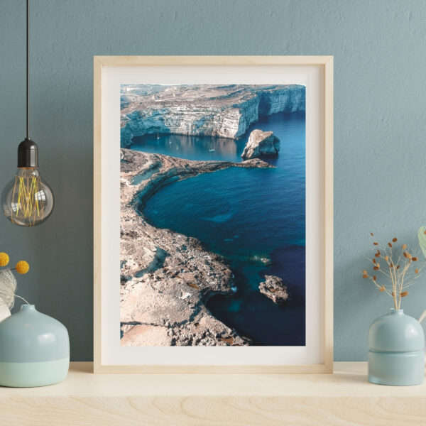 AZURE CLIFFS #1 POSTER, MALTA – Bild 3