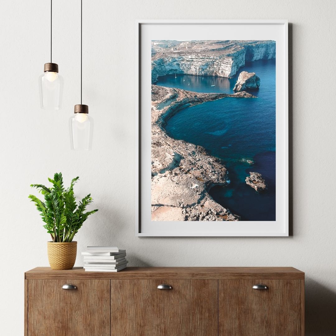 AZURE CLIFFS #1 POSTER, MALTA – Bild 6