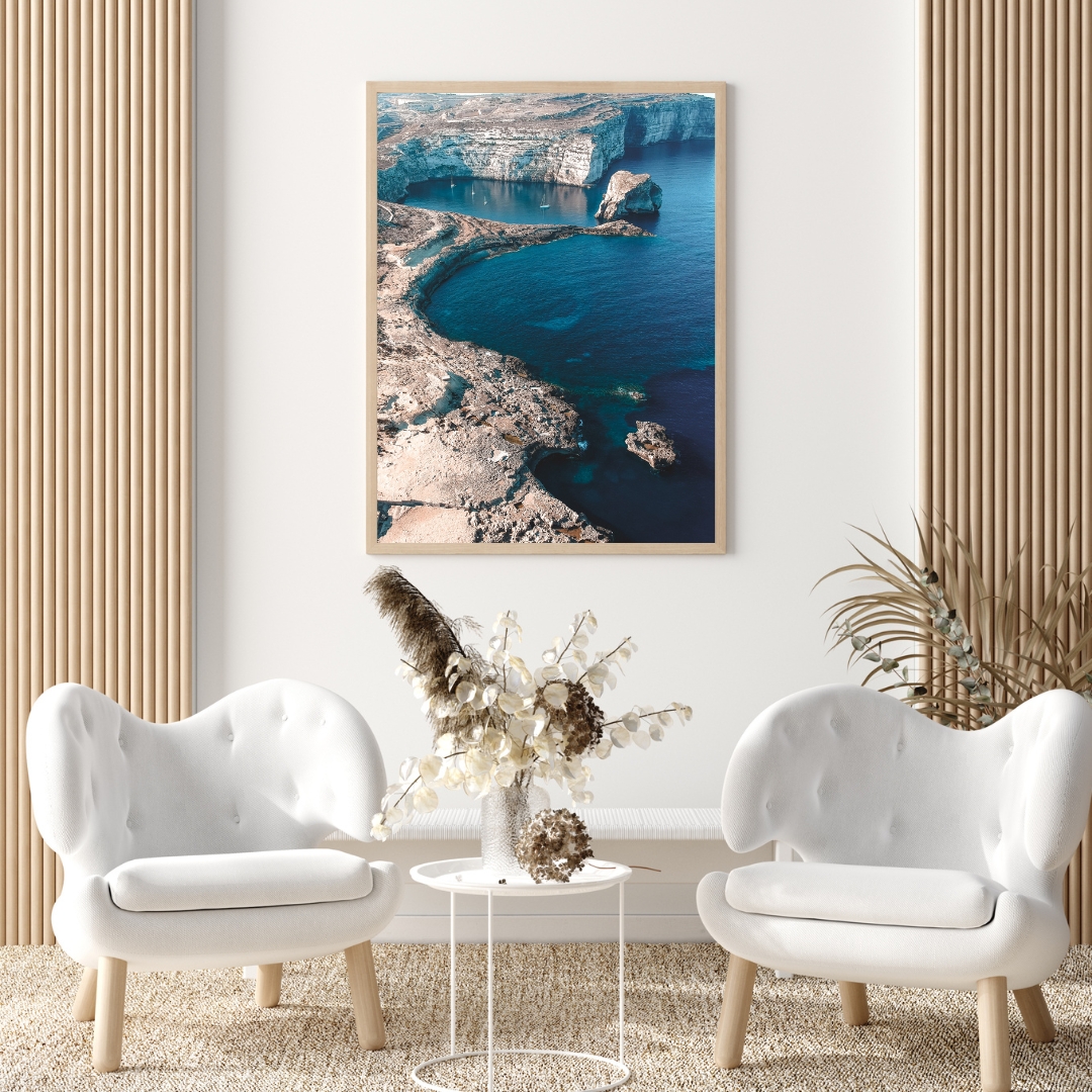 AZURE CLIFFS #1 POSTER, MALTA – Bild 4