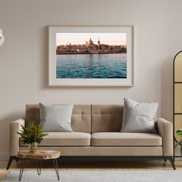 VALLETTA SUNRISE POSTER, MALTA – Bild 3