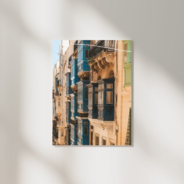 VALLETTA BALCONIES POSTER, MALTA – Bild 2
