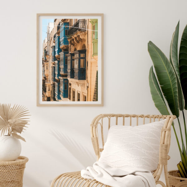 VALLETTA BALCONIES POSTER, MALTA – Bild 3