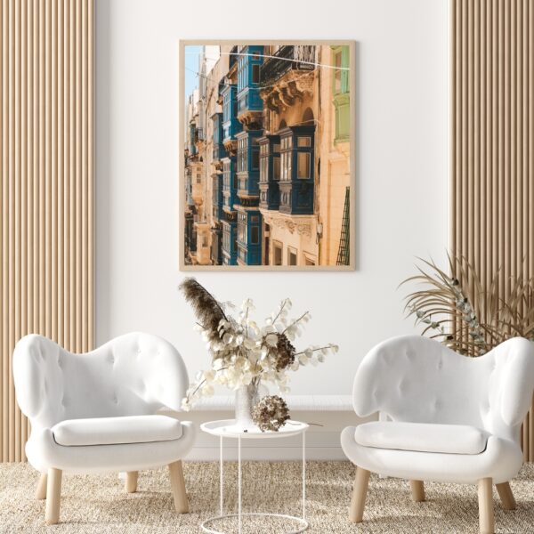 VALLETTA BALCONIES POSTER, MALTA – Bild 4