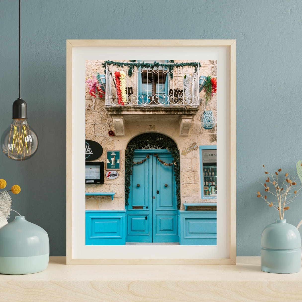 BLUE DOOR POSTER, MALTA – Bild 5
