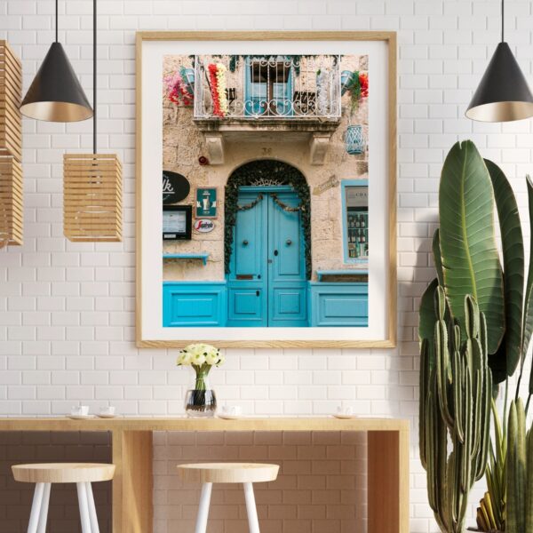 BLUE DOOR POSTER, MALTA – Bild 8