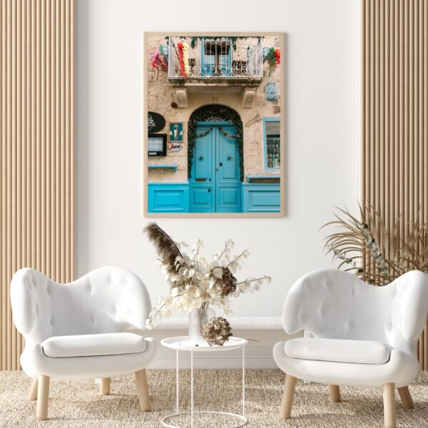 BLUE DOOR POSTER, MALTA – Bild 4