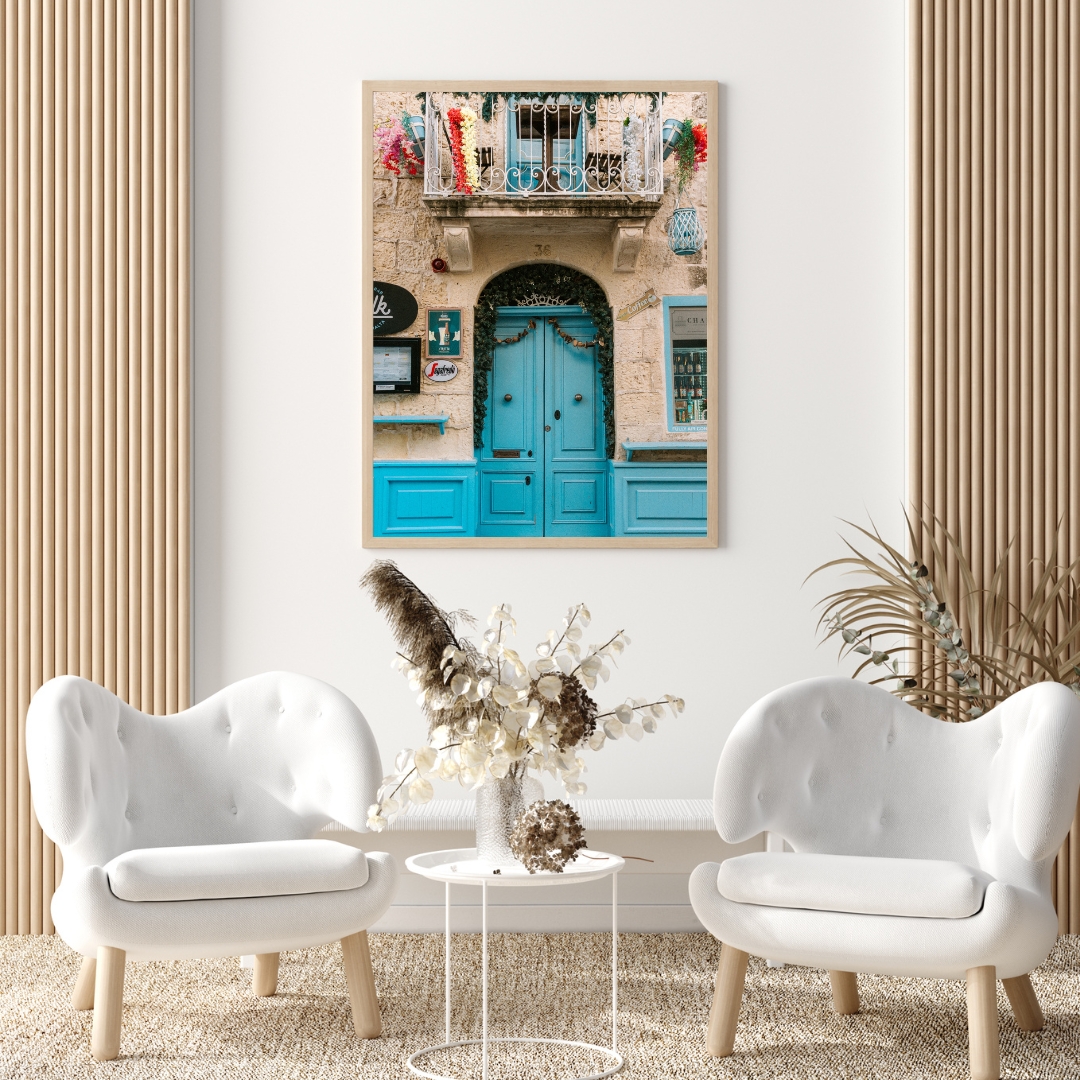 BLUE DOOR POSTER, MALTA – Bild 4